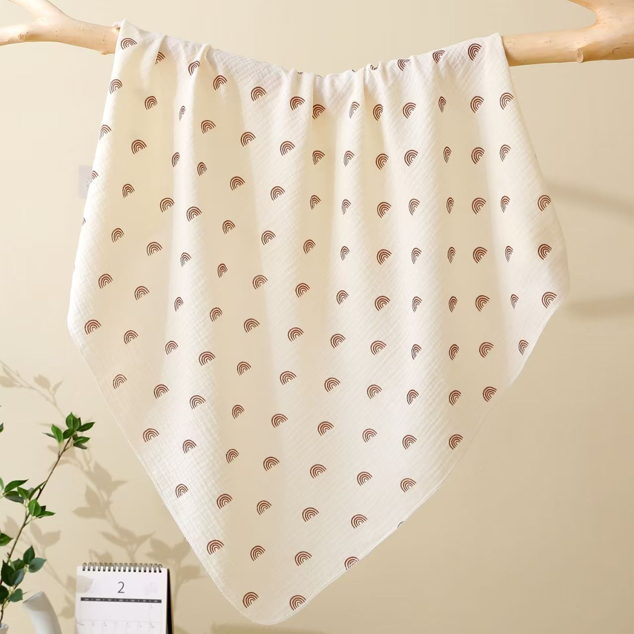 AstroKidz Galaxy Starlight Muslin Swaddle